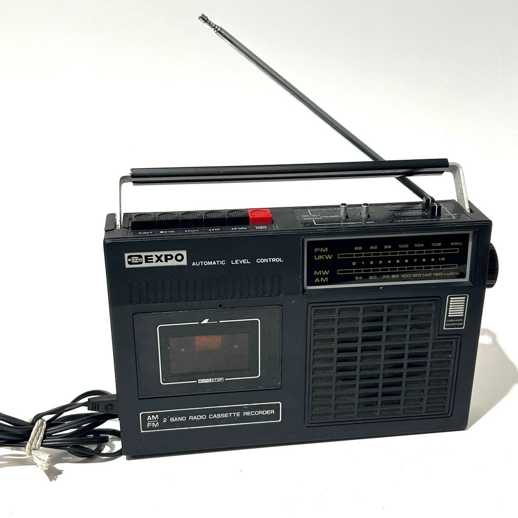 RADIO,1970s Black AM FM Expo